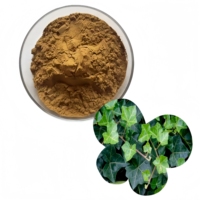 Extrait de plantes de qualité supérieure fourni par l'usine, poudre de feuilles de lierre séchées 5%-10% Hederacoside, emballage en fût