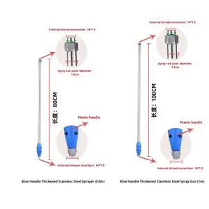 <span class=keywords><strong>Lance</strong></span> de pulvérisation agricole en acier inoxydable, pulvérisateur électrique haute pression, bras télescopique épaissi, haute productivité - Product Image 4