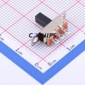 SS-12F15-G070 Slide Switch Through hole Component (THT) Switch Single Pole Double Throw Rectangle Pin Header Solder Tab 19.5mm - Product Image 2