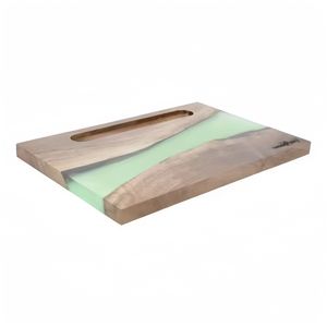Tablero de madera de resina de estilo moderno, accesorios duraderos para Shisha, técnicas de espejo con patrón de tipo libre, caja de accesorios elegante para pipa de agua - Product Image 1
