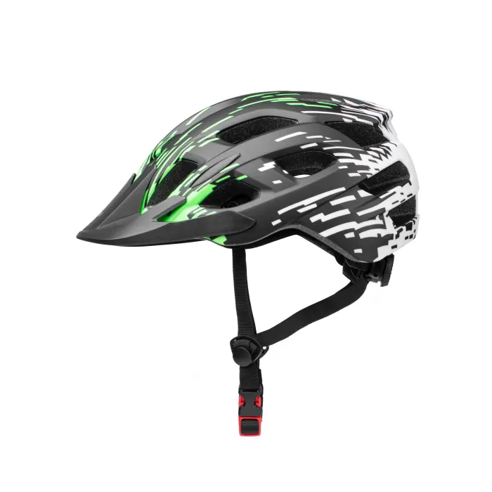 Removable Visor Mountain Bike Helmet With Tail Light Rechargeable For mtb cycling