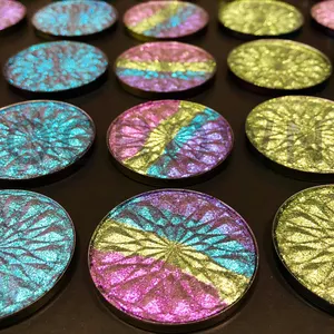 Cream eyeshadow chameleon chip pigment super shifter glitter makeup powders for cosmetic