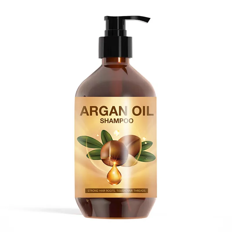 Shampoo natural de colágeno anti-queda de cabelo hidratante suave conjunto de shampoo e condicionador de crescimento de óleo de noz de Marrocos