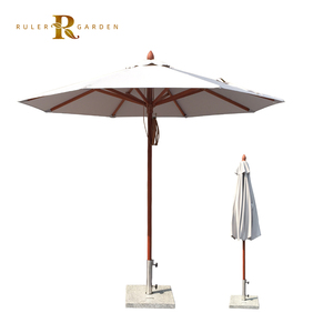 Poste <span class=keywords><strong>lateral</strong></span> voladizo sol blanco impermeable café restaurante Patio jardín bar aluminio Exterior plegable paraguas <span class=keywords><strong>sombrilla</strong></span> <span class=keywords><strong>toldo</strong></span> - Product Image 4