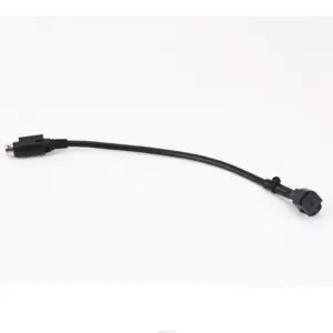 Pabrik disesuaikan konektor kabel Video 3 Pin kabel DIN Mini 3 P laki-laki untuk 3 P perempuan kabel ekstensi perakitan