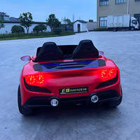 Kart électrique de course DIY pour enfants, voiture de sport à quatre roues et double siège avec moteur en cuivre pur 1000W, capacité de charge de 150 kg et fonction drift
