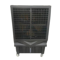 Mejor Precio, Enfriador de Aire Evaporativo Móvil de CC de 30000m3/h, Motor y Bomba de 750W, Aire Acondicionado Comercial de Alta Velocidad