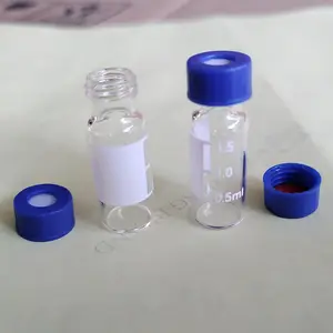 1,5 ml 2 ml Autosampler vials HPLC vials flasche 11,6x32 mit PTFE dichtung und 9/425 open top cap