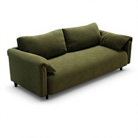 Canapé en tissu PU moderne et minimaliste, détachable, mobile et rotatif, pour petit appartement, salon et chambre, avec fonction griffoir pour chat