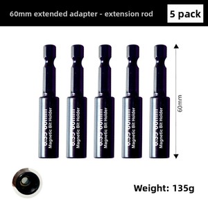 21pcs Non-Slip Steel Impact-Resistant Plus Magnetic Bit <b>Set</b> Teeth Jelly Magnet Ring Base <b>Screwdriver</b> Bits Non-slip Design Ensure - Product Image 5