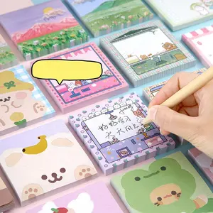 Ins Cute Index Stickers Estudiantes Cute Pet Animal Notes Oficina Papelería Mensaje Times Stickers Notas