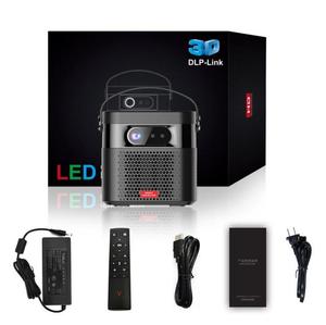 DLP <strong>Smart</strong> <strong>Projector</strong> K5 960*540P 300ANSI 15600mAh Battery Portable BT 4.0 5G Dual Band Wifi <strong>Android</strong> 9.0 <strong>Smart</strong> MINI <strong>Projector</strong> - Product Image 1