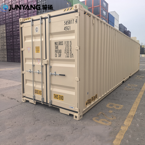 Conteneur maritime sec double porte standard JUNYANG 40HC neuf, certifié CSC, excellent prix, 40 pieds, à vendre - Product Image 1