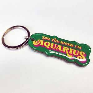 Custom Transparent Acrylic <b>Keychains</b> Blank Keyring with <b>Anime</b> Keyring Personalized Clear Plastic Keychain Blank for Logo - Product Image 5