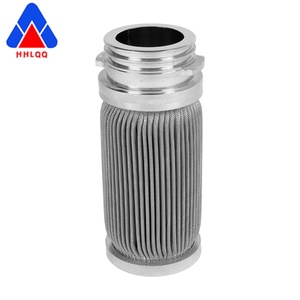 Buena Venta de filtro de aceite de vela de fusión de polímero plisado de acero inoxidable - Product Image 3