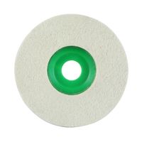 Disque de feutre rond en laine de 4 pouces, disque en laine, tampon de meulage en laine, pour meuleuse d'angle de 100 mm, trou central de 16 mm