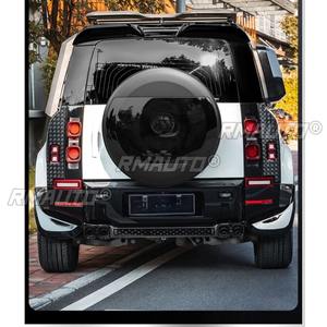 Para Land Rover Defender 2020-2024: Kit de carrocería inferior, cubierta de luz trasera, carcasa de lámpara, soporte de escape trasero, accesorios para coche - Product Image 4