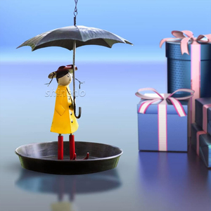 Bền thân thiện với môi sắt Bird Feeder bên ngoài treo Pet Bird hạt giống thực phẩm container trong ô hình dạng - Product Image 6