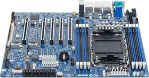 เมนบอร์ดเซิร์ฟเวอร์เวิร์กสเตชันแบบซ็อกเก็ตเดี่ยว MW54 HP0 รองรับ LGA 4677 PCIe 50 สล็อต พอร์ต LAN แบบคู่ 10GbE ระบบ ATX - Product Image 5