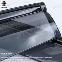 Pelindung Jendela Mobil BMW Seri 5 1989-2024+ Penahan Angin Visor Pelindung Hujan Visor Pintu Penutup Ventilasi Ventvisor PC