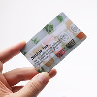 Cartes de visite magnétiques en PVC de haute qualité personnalisées avec impression numérique