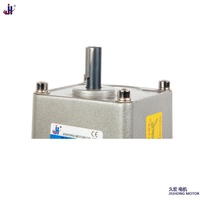 Moteur électrique industriel 220V monophasé AC à engrenages avec réducteur de vitesse 25W avec ventilateur 550W avec frein pour équipement de convoyage