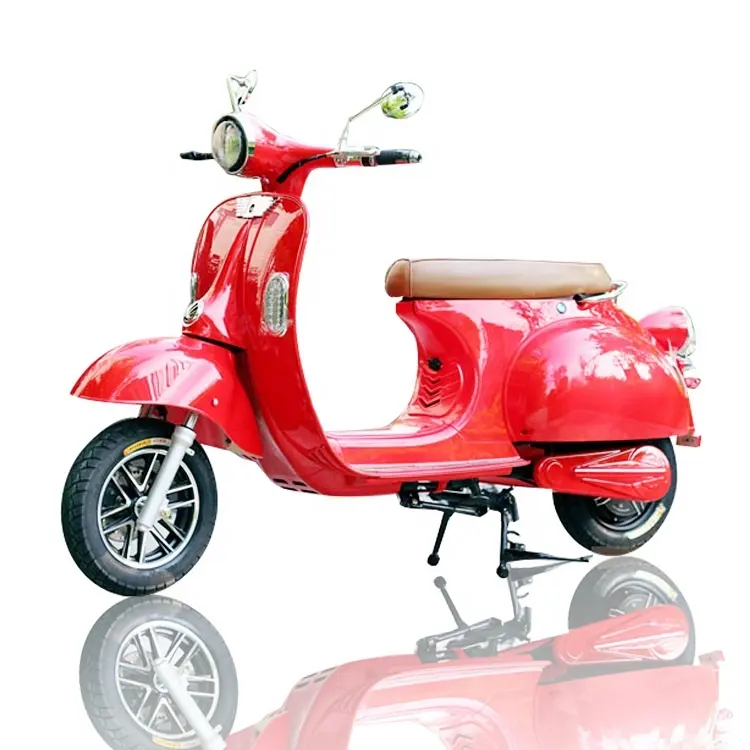 Retro Vespa 60V 2000W 3000W powerful electric vespa scooter Italy vintage style electric motorcycle for adult with EEC