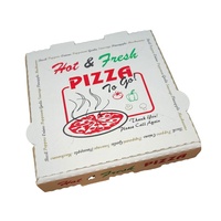 Boîtes à pizza écologiques en carton ondulé rigide, design personnalisé, gaufrage, laminage mat, doublure en aluminium, tailles de 10 à 18 pouces