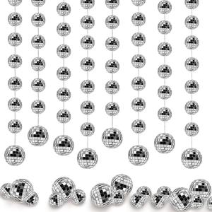 Cadena de bola de espejo de Año Nuevo 2025, colgante LED reflectante creativo para Bar de Navidad, accesorio para fiesta de discoteca - Product Image 2