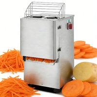 YYHB Compacte aanrechtblad roestvrijstalen fruit- en groentesnijder 1100W motor 20kg/u capaciteit multifunctioneel voor sap