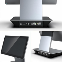 Sistema POS ZOLON WS16 Intel N95 con Windows 11, Pantalla Táctil FHD G+G de 15.6 Pulgadas, Caja Registradora Todo en Uno, Wi-Fi 6, RJ50, para Comercio Minorista y Restaurantes