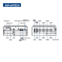 Advantech ARK-3520P Boîtier de calcul IA multifonction industriel, ordinateur embarqué sans ventilateur à large plage de température