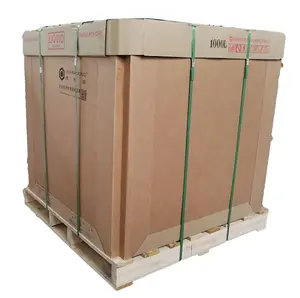 折りたたみ式紙箱コンテナ1000リットル水塗料包装箱カートン