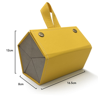 Organisateur de lunettes de soleil pliable et coloré pour le voyage, étui portable pour lunettes, sac de rangement multiple pour lunettes