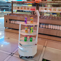 Robot de servicio inteligente robot de entrega fabricante de robots de restaurante