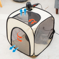 Inne — sèche-cheveux pour animaux de compagnie, Portable et pliable, accessoire de toilettage, mains libres, Cage pour chat/chien