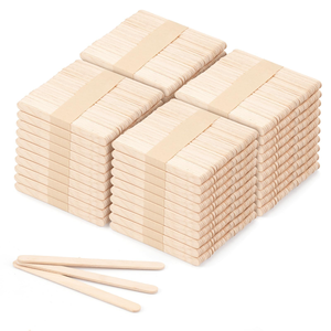 Bâtonnets de crème glacée en bois de bouleau écologiques, de qualité alimentaire, biologiques, personnalisables et adaptés à la consommation humaine - Product Image 1
