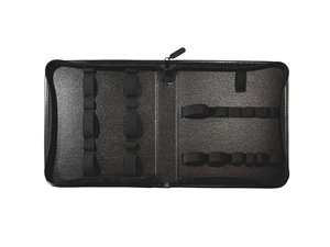 Bolsa de herramientas de cuero artificial negro de alta calidad, muy vendida, bolsa compacta de almacenamiento de herramientas de 3L - Product Image 2