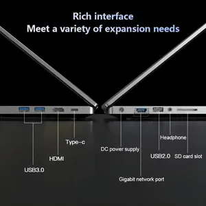 Core i7 12th Gen dizüstü bilgisayar 16GB RAM 512GB SSD MX450 oyun dizüstü bilgisayarlar ile 16 inç dizüstü bilgisayarlar i7 1260P - Product Image 5