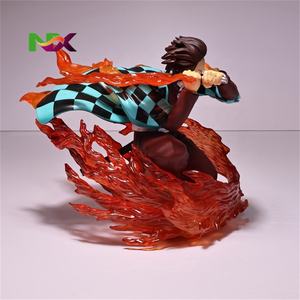 <span class=keywords><strong>Demon</strong></span> <span class=keywords><strong>Slayer</strong></span> <span class=keywords><strong>Saison</strong></span> 2 Hinokami Kagura Tanjiro Effet de feu Figurine d'<span class=keywords><strong>anime</strong></span> Modèle de collection Statue pour la décoration - Product Image 3