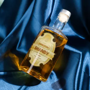 Vintage 700ml 70cl Super Flint Glass Bottles For Russian Standard Vodka Alcoholic Beverages Whiskey Whisky Brand Of Tequila