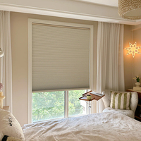 Persianas de nido de abeja con filtrado de luz para ventanas de suelo a techo Protección DE PRIVACIDAD Control de cadena manual Diseño Persilux