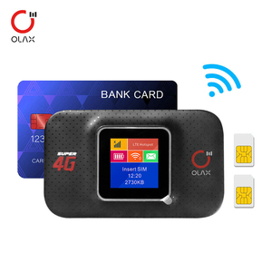 Módem Router Wifi 4G Olax Mf982 con Doble SIM, Router Wifi Portátil 4G Mifi de 3000 mAh B1/2/3/5/7/8/20/28aab, Wifi de Bolsillo - Product Image 1