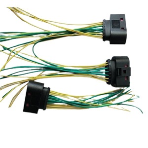 Dodge Ram Headlight Connector <b>Plug</b> Wiring Harness 68305265AA <b>12V</b> Copper Core PVC Insulation - Product Image 3