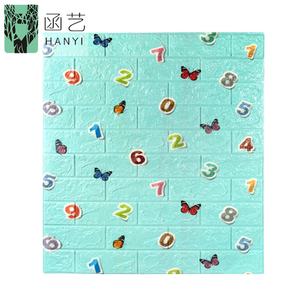 Bambino Autoadesivo Della Parete di Carta Interior Decor Carino Schiuma Carta Da Parati 3d Carta Da Parati Adesivi Adesivos papel tapiz para pared - Product Image 3