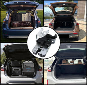 Conjunto de cerradura de puerta de tapa de <span class=keywords><strong>maletero</strong></span> de coche para <span class=keywords><strong>AUDI</strong></span> Skoda actuador de pestillo de bloqueo inferior de puerta trasera 8K9827505 3TD827505 8R0827505 - Product Image 1