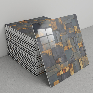 Autocollant mural en <span class=keywords><strong>carrelage</strong></span> effet marbre, auto-adhésif, imperméable, panneaux muraux en mousse 3D pour salle <span class=keywords><strong>de</strong></span> bain et cuisine - Product Image 4