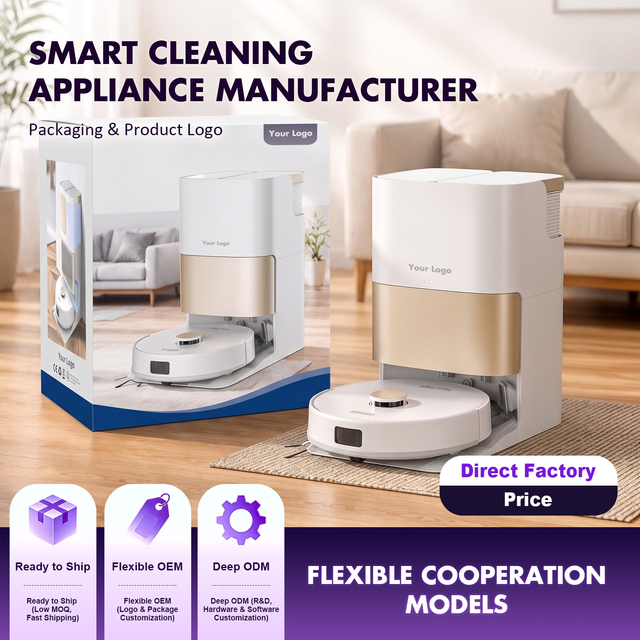Wholesale Robotic Vacuum Cleaner With Wet Dry Function Remote Control Robot Mop House RV Smart Wireless Sweeping Battery Powered