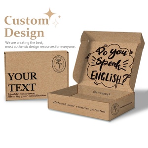 Customize logo Hot Sale Good Quality Flat <b>Pack</b> Diecut Corrugated Sneaker Shoe <b>Box</b> - Product Image 2
