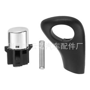 Pour Honda Accord 03-05 Bouton de levier de vitesses en cristal + Couvercle 54141-SDA-A81 54132-SDA-A81 Transmission automatique Bouton de voiture - Product Image 3